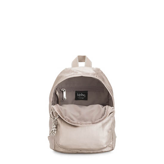 Kipling Delia Compact Metallic Convertible Backpacks Metallic Glow | AU 1558MQ